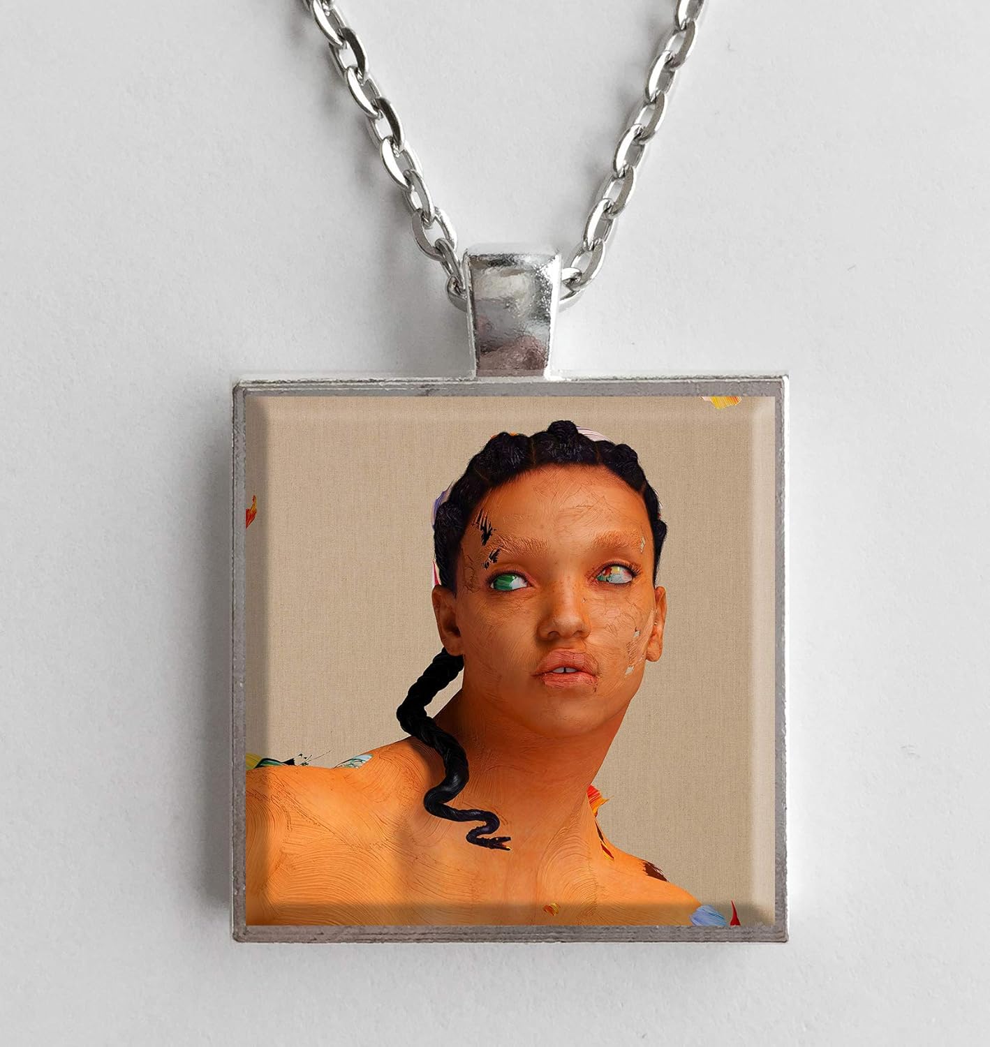 Amazon Com Album Cover Art Necklace Fka Twigs Magdalene Handmade