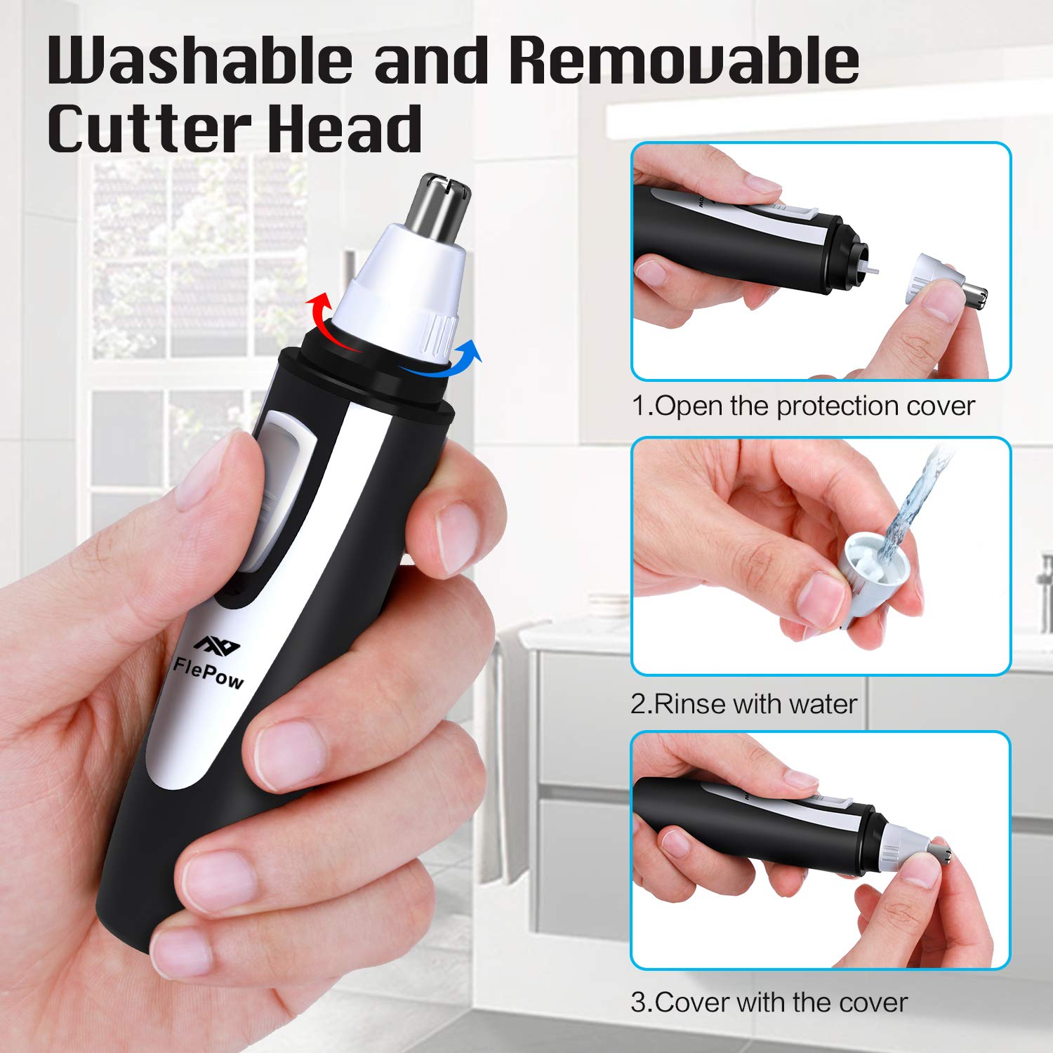 Ear and Nose Hair Trimmer Clipper 2019 Professional Painless Eyebrow and eBay
