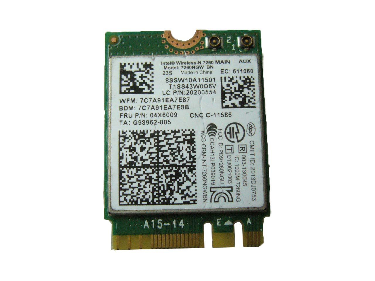 Wireless LAN Card 7260BN for Lenovo L440 L540 T440 Amazon.in Electronics