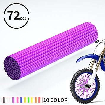 purple spoke covers