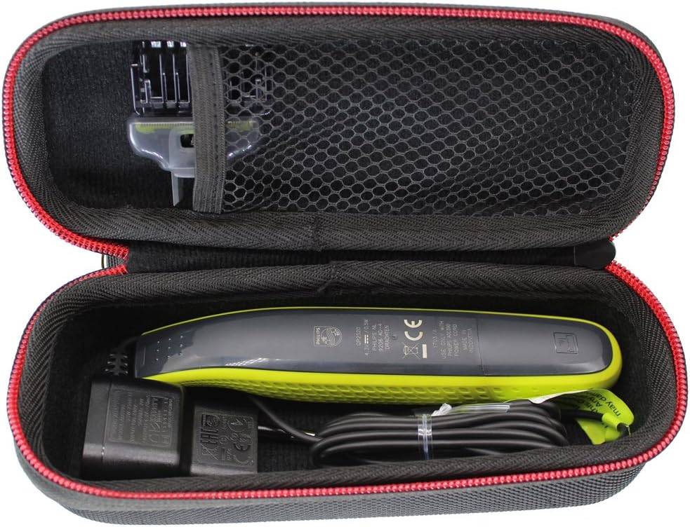Hard Carry Case Travel Storage Bag for Philips OneBlade QP2530/30 QP2520/30 Hybrid Trimmer and Shaver by VIVENS