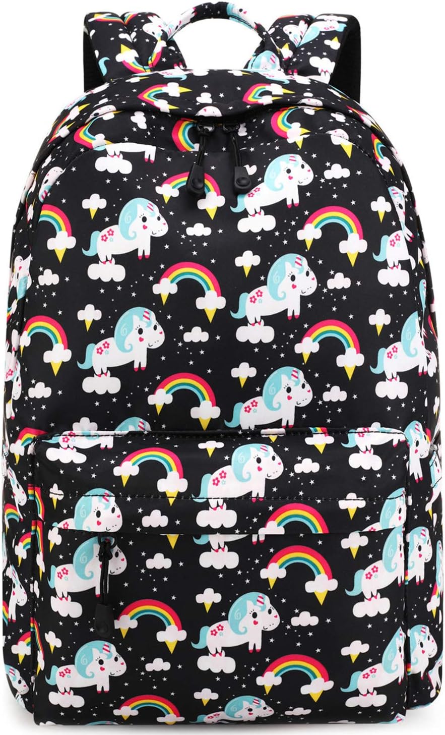1-Nero Zaino Scuola Elementare Bambina zaini Unicorno Zaini Elementari  Bimba Asilo Bambino Girl School Backpack Zainetti per bambini  urban-earth.co.uk