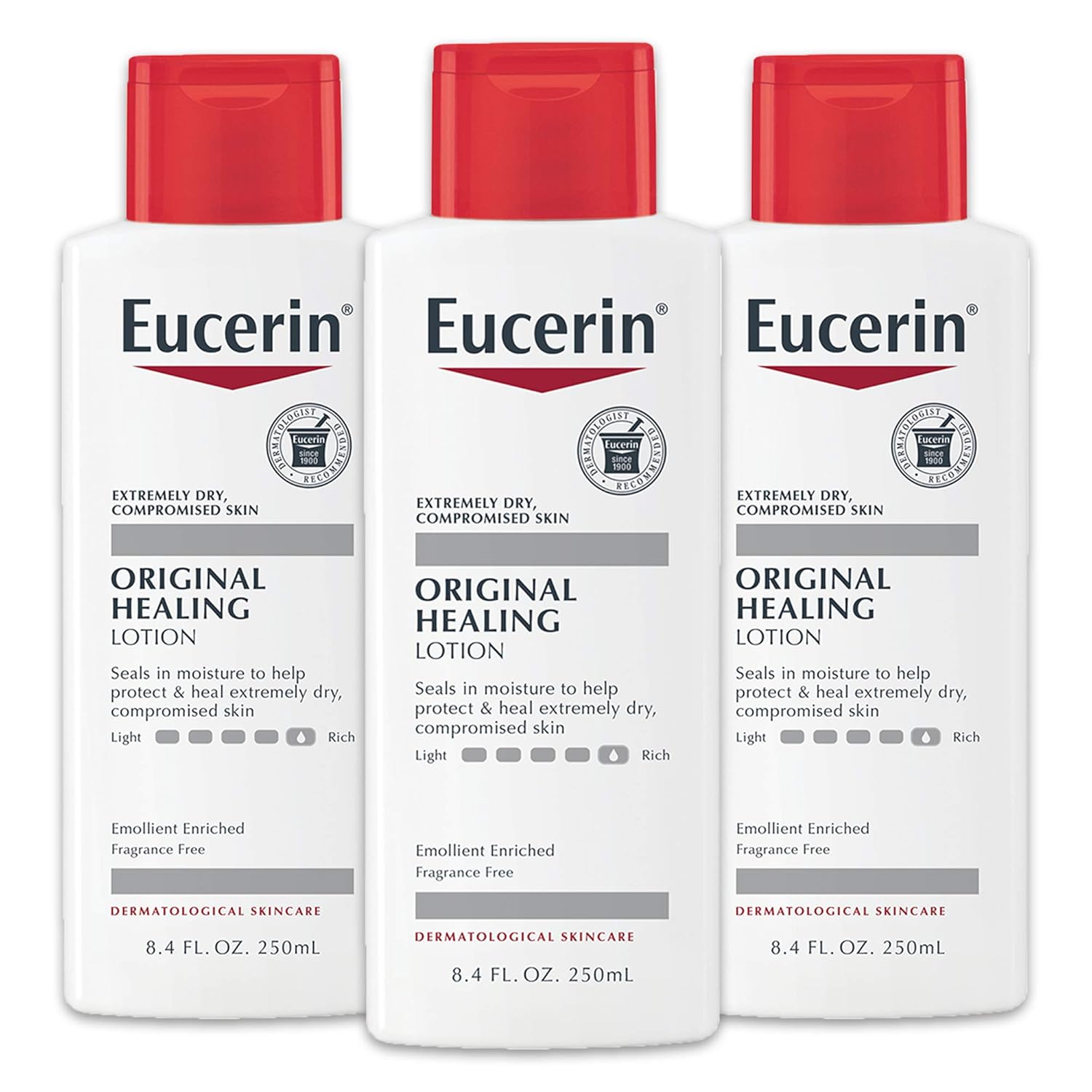 Buy Eucerin Original Healing Rich Lotion 8.4 Fluid Ounce (Pack of 3