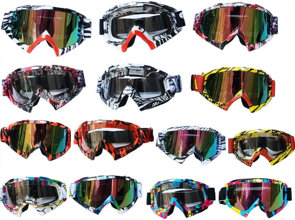 different types of goggles