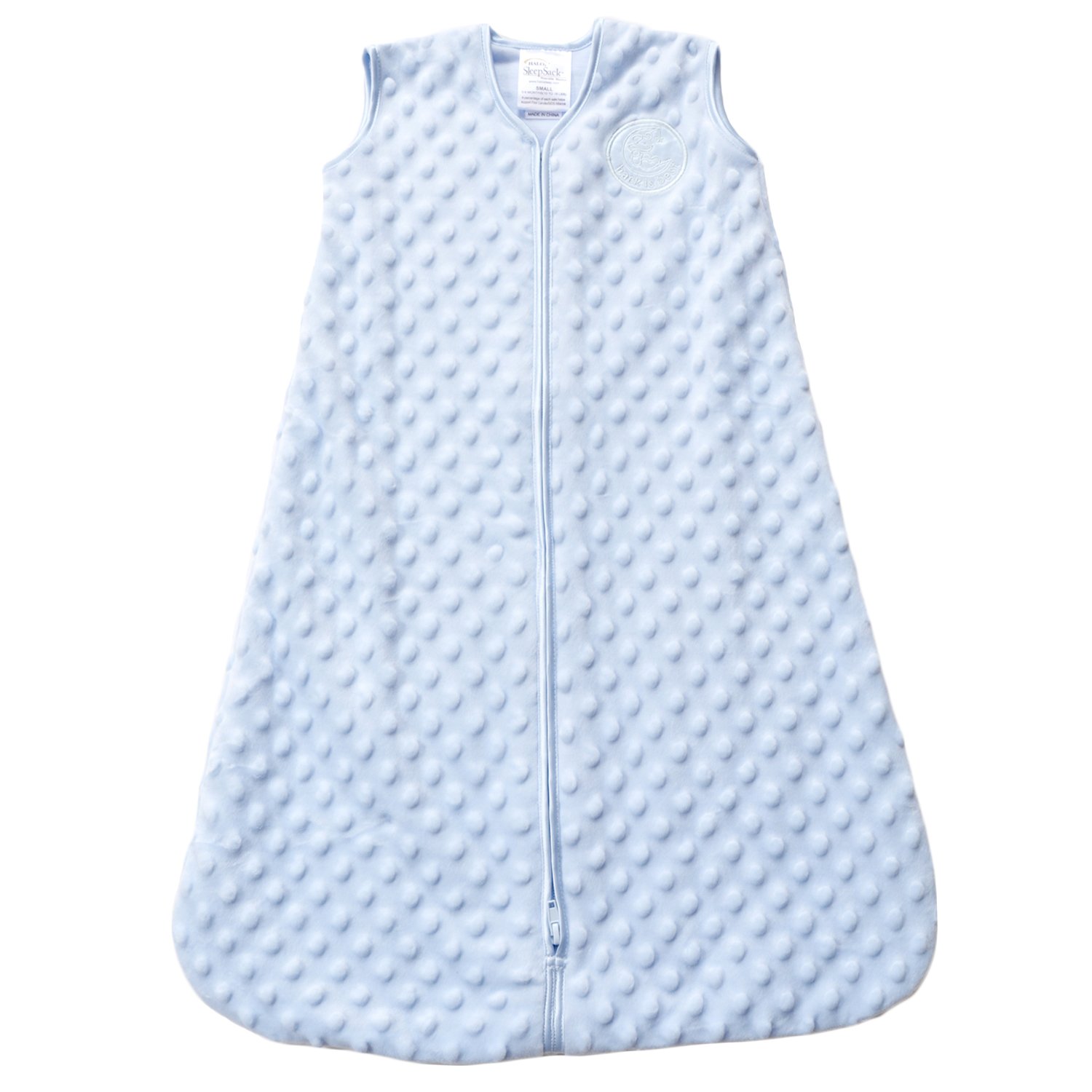 HALO SleepSack MicroFleece Wearable Blanket, Baby Blue