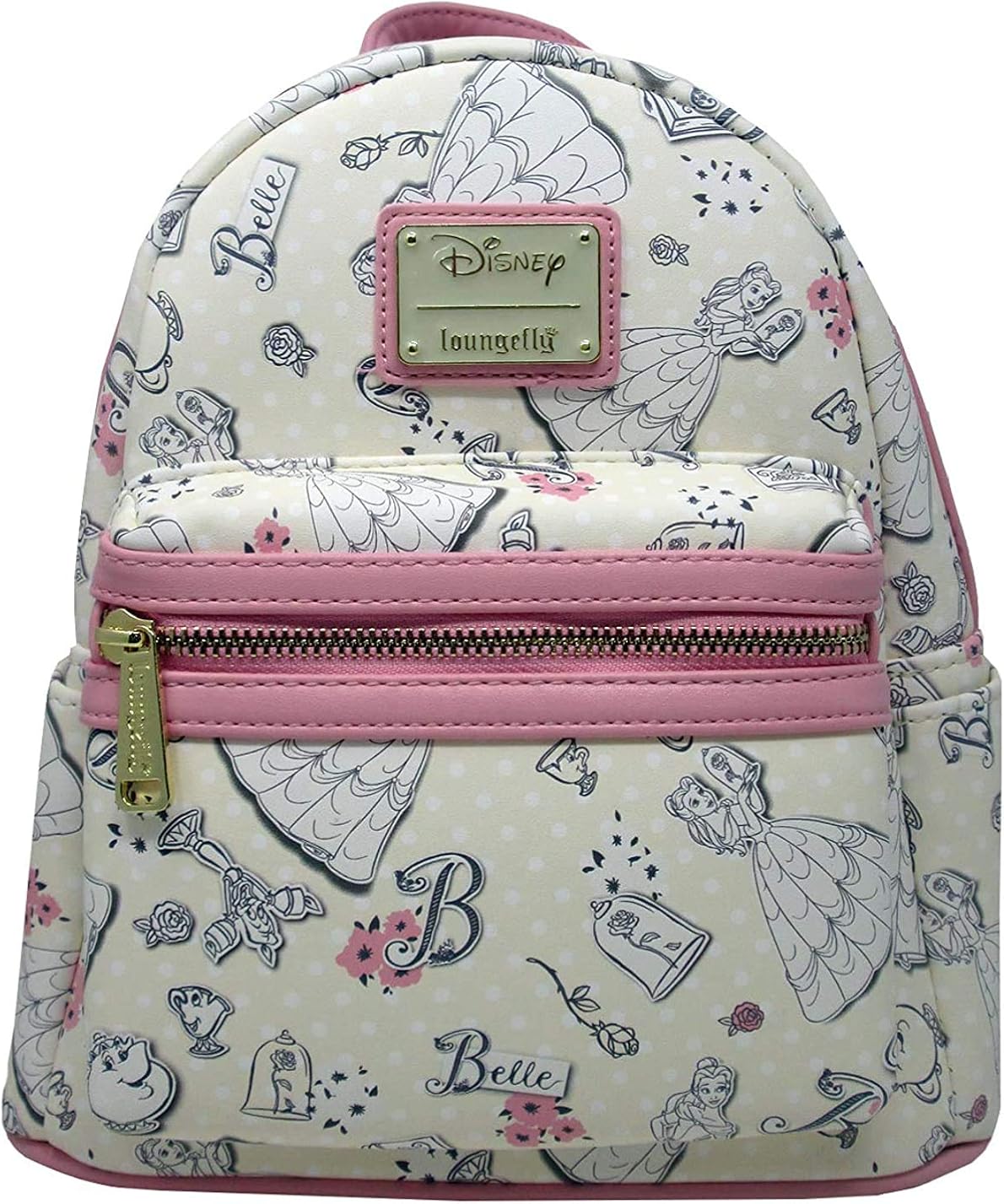 loungefly belle backpack