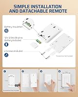 DEWENWILS Remote Control Plug Socket 13A Heavy Duty Wireless Light Switch 100ft view 7