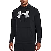 Mens Under Armour Big Logo Fleece Hoodie Black large