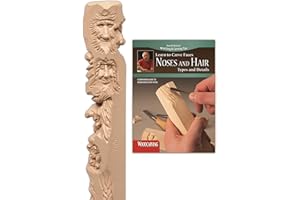 Noses and Hair Study Stick Kit (Learn to Carve Faces with Harold Enlow): Learn to Carve Noses and Hair Booklet & Noses and Ha