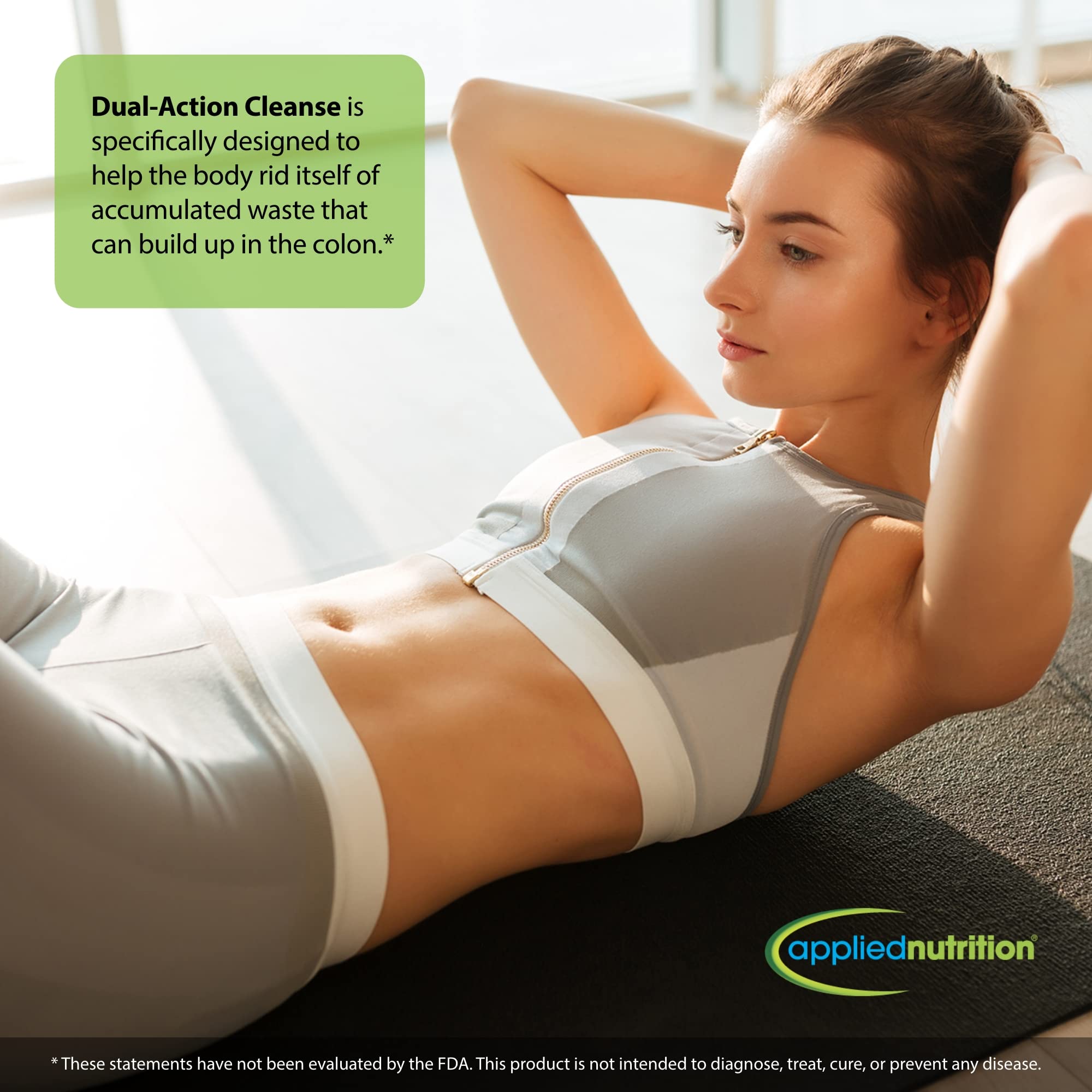 Applied Nutrition Dual Action Cleanse, 150 Count Package