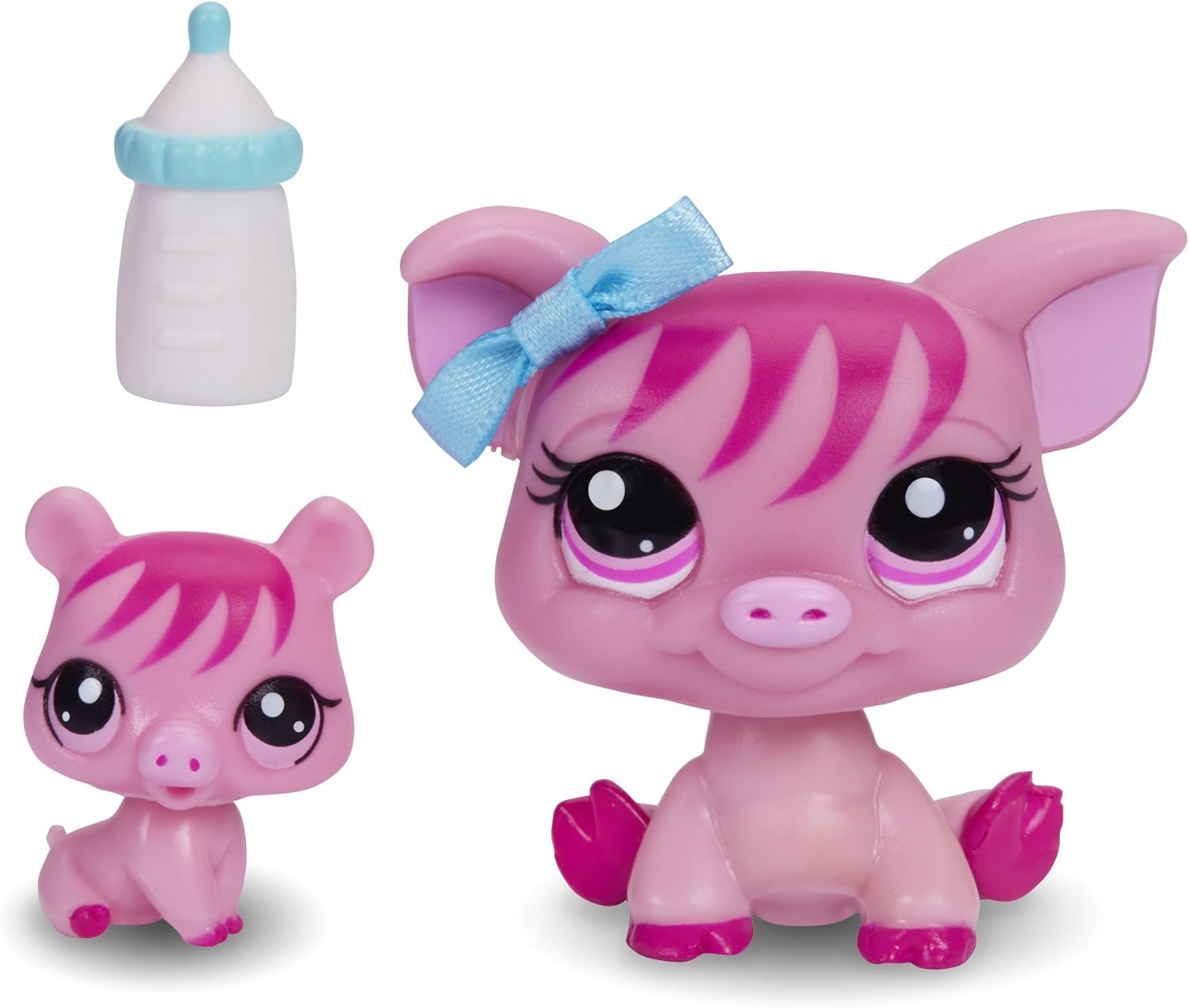 Lot De Figurines LPS Petshop - Cochon, Phoque Et Tigre - Hasbro - Jouets D'occasion
