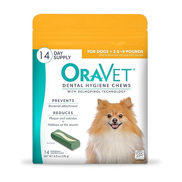 ORAVET DENTAL CHEWS FOR DOGS, ORAL CARE AND...