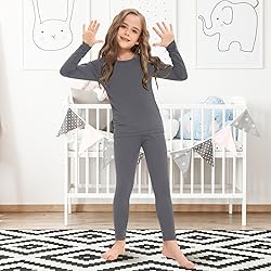 Silkfly 3 Set Girls Thermal Underwear Soft Winter