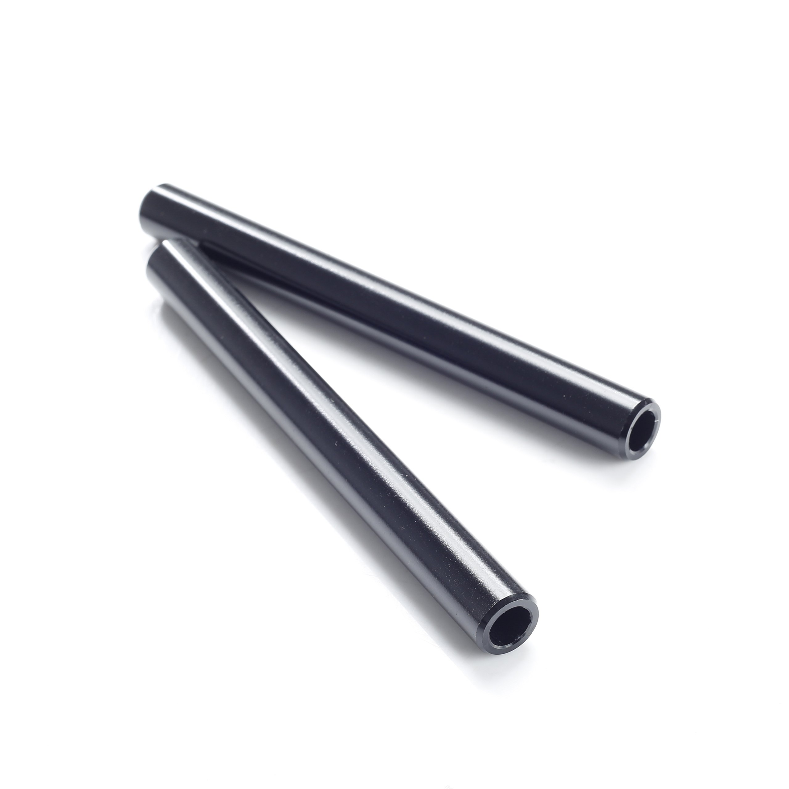 Movo Photo PT6 Set of Two Aluminum 15mm Rods for DSLR Camera Rail System (15cm)