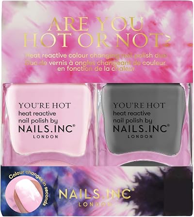 Nails Inc Are You Hot Or Not Duo Temperature Colour Changing Nail Polish
