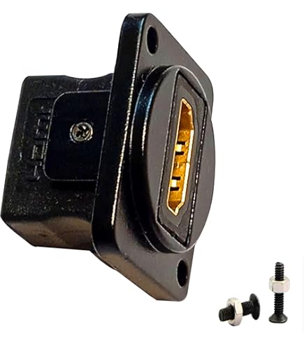 Cat6 To Cat6 Pass Through Panel Mount Connector Female Buy - View #3