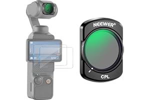 NEEWER Magnetic CPL Filter Compatible with DJI Osmo Pocket 3 Creator Combo Accessories, Multi Coated Circular Polarizer Filte
