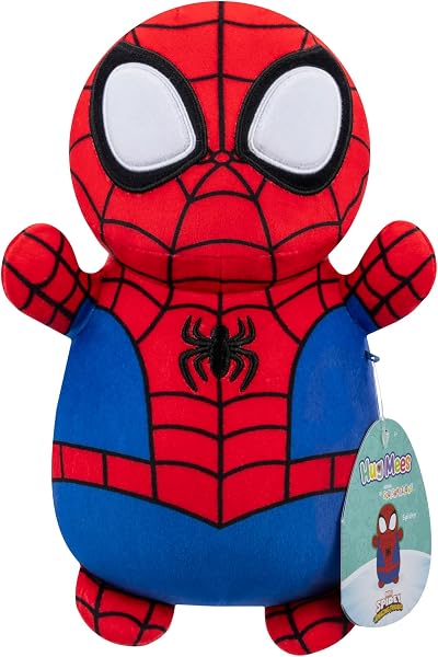 Squishmallows Spidey HugMees 10-Inch MARVEL Official Plush