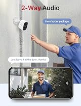 X-Sense Wireless Outdoor Security Camera 1080P Solar Panel Color Night Vision view 7