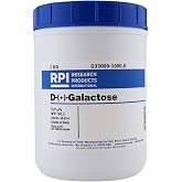 RPI D-(+)-Galactose, 1 Kilogram, Crystalline Powder, &ge; 98% Purity