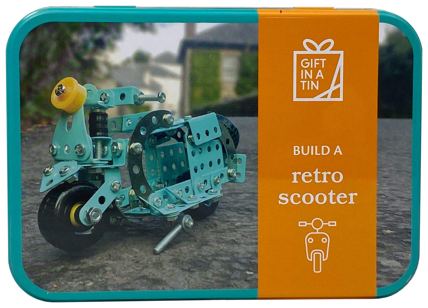Apples to Pears Build A Retro Scooter Gift In A Tin