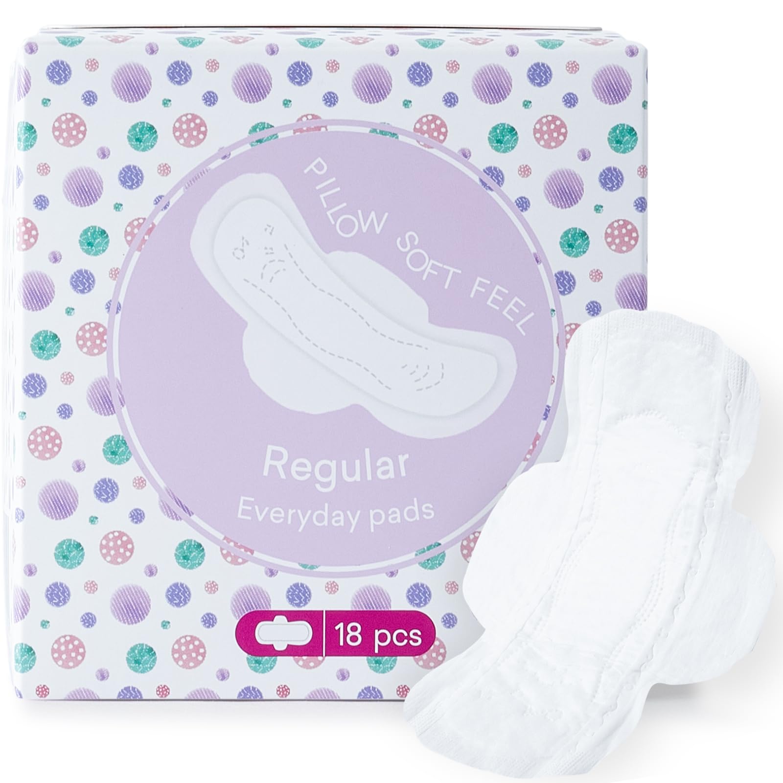 Mua Teens Period Pads with Wings for Tweens, Organic Cotton Sanitary