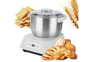 5L/7L Electric Vertical Dough Mixer, Fully Automatic Dough Kneading Machine, Multi-function Chef Machine Kneading Dough Ferme