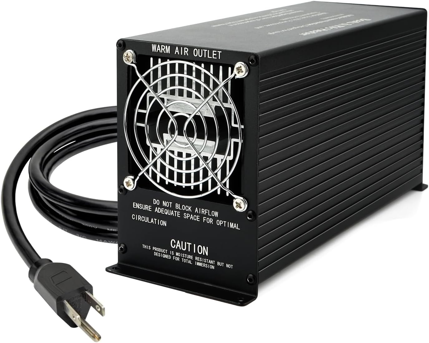 Photo 1 of Boat Engine Compartment Heater 800W with Self-Regulating PTC Element & Automatic Thermostat | Bilge Heater for Boats Up to 35' for Winter Storage, Winter Freeze Protection for RVs, Greenhouses