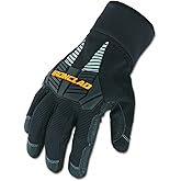 IRONCLAD COLD CONDITION GLOVES - Rated to 40° Cold, Cold Weather, Windproof, Water Repellant Gloves, Safety, Hand Protection Gloves Black X-Large