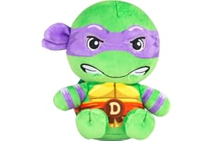 CLUB MOCCHI MOCCHI Club Mocchi-Mocchi- Teenage Mutant Ninja Turtles Plush - TMNT Donatello Plushie - Ninja Turtle Stuffed Animal Toys and Room Decor - Plush Collectible TMNT Figures - 6 inch