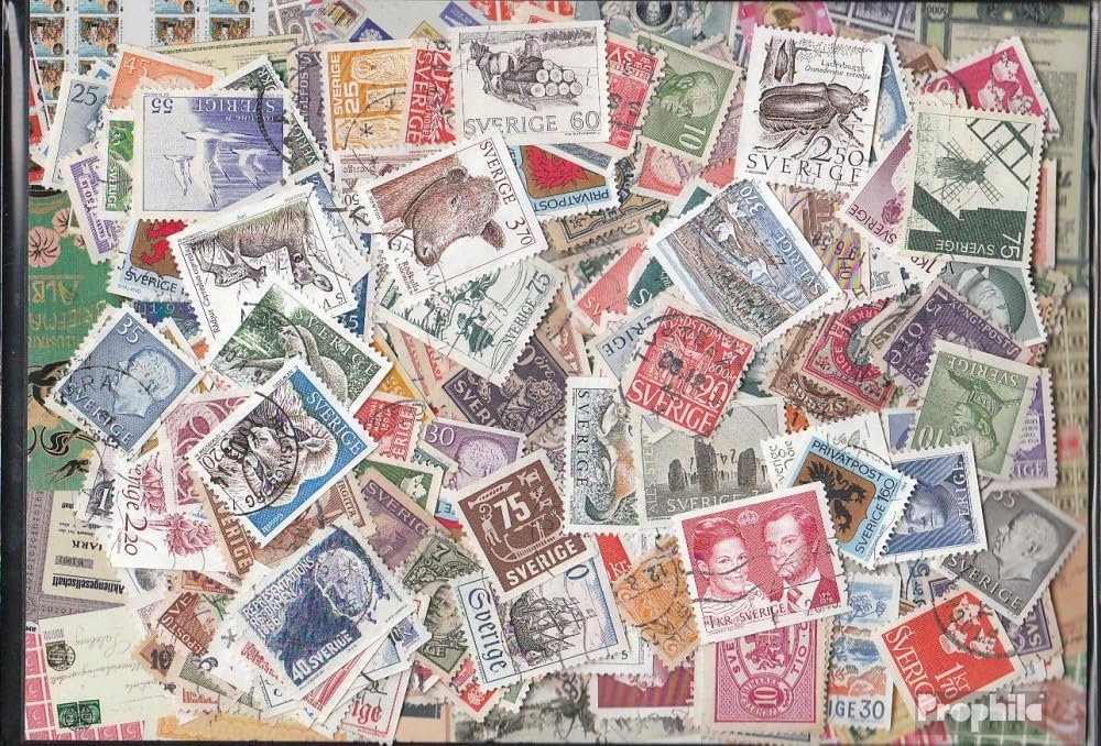 Prophila Collection Sweden 300 various stamps (Stamps for collectors)