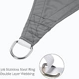 swift Sun Shade Sail 3m x 3m x 4.25m Triangular Canopy PES Polyester UV Block view 3