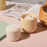 BOOWAN Nicole 9oz Round Candle Vessel Silicone Mold with Lid view 2