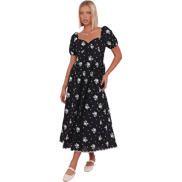 knee length dresses for ladies Daisy Mae Midi Dress