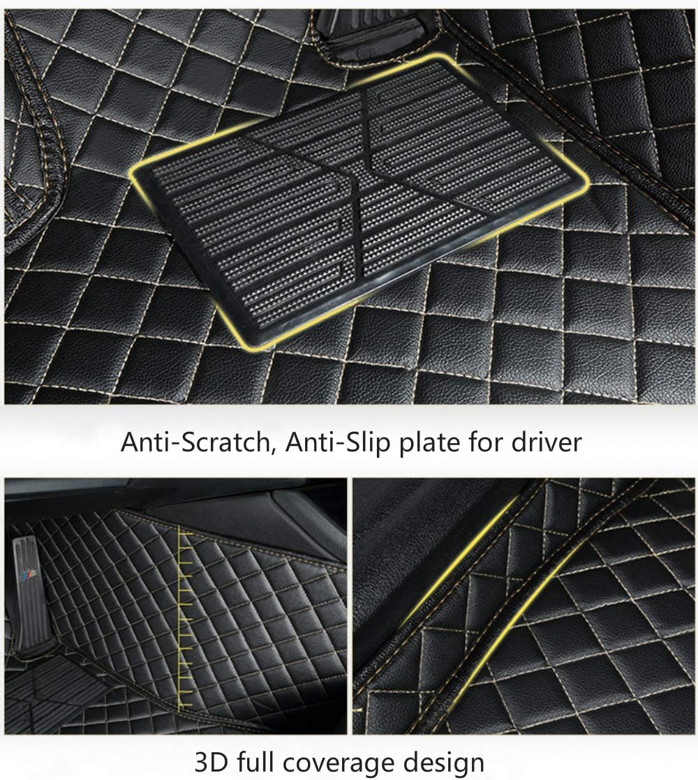 Custom Car Floor Mats for Chrysler 300 20122016 All Weather Waterproof