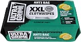 UltraGrime Antibacterial Wet Wipes 80 Extra-Large 38x25cm No Alcohol view 1