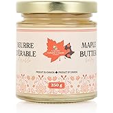 Little Quebec Sugar Shack – Maple Butter (Spread) - 245g Jar | 100% Made from Pure Maple Syrup | All-Natural | Exquisite on C