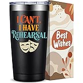 Fufandi Broadway Musical Gifts, Theater Gifts - World Theatre Day, Birthday, Chistmas Gift for Theater Lovers Actors Music Teacher - Tumbler Cup 20oz