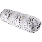 Hugger Mugger Round Yoga Bolster - Firm Round Shape, Higher Profile, Great Under Knees, Soft Support, Handmade in The USA