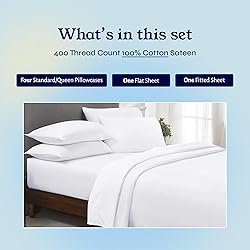 California Design Den 6 Pc Queen Size Sheet Set