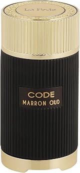 Khadlaj Code Marron Oud Unisex 3.4 oz Eau de Parfum Spray Woody Amber Fragrance view 2