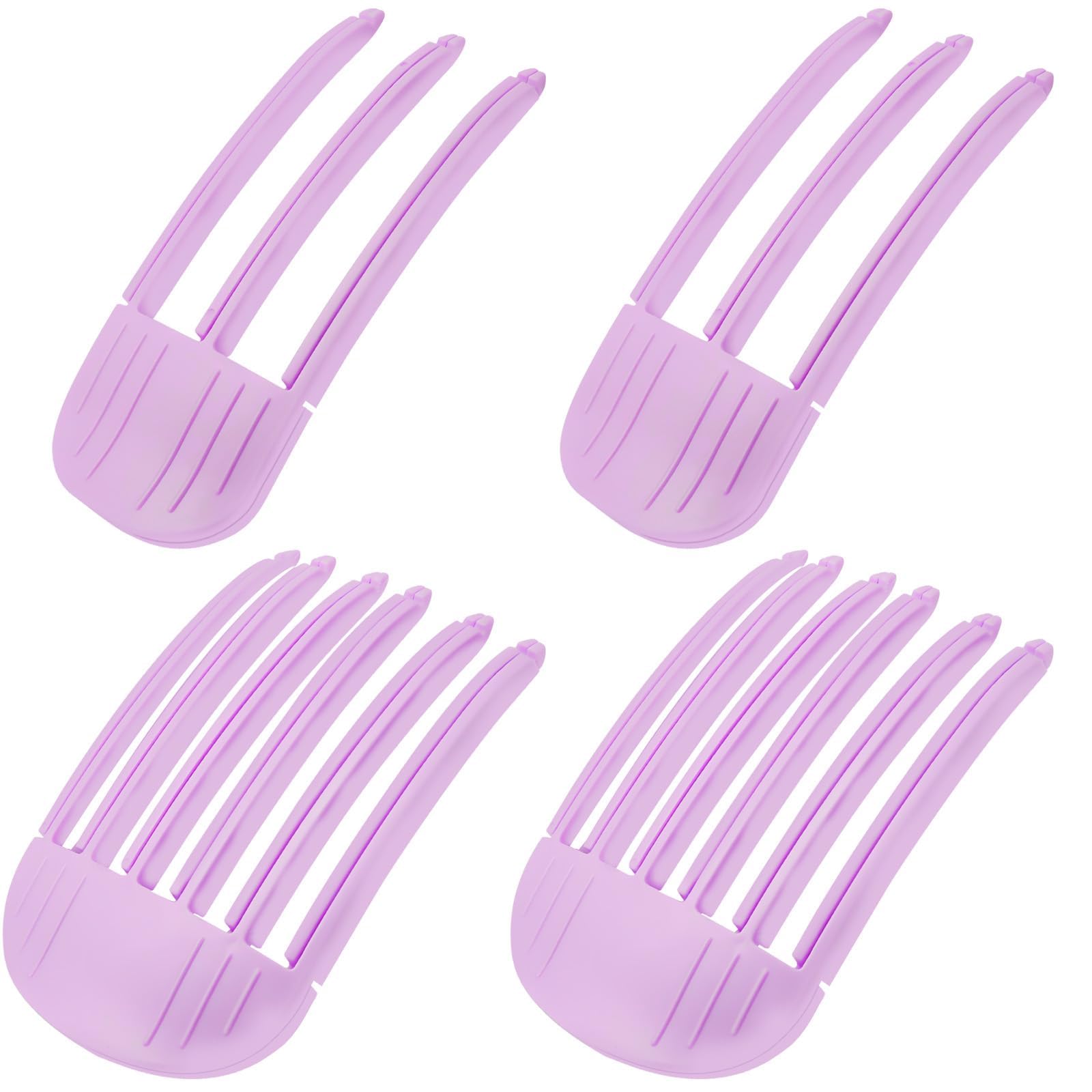 4Pcs Hair Root Clips for Volume, Fluffy High Skull Artifact Hair Clips Natural Seamless Hair Clips for Styling Create Voluminous Hairstyles, Hair Clips for Styling Women Hair Accessories