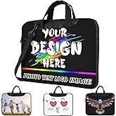 Custom Laptop Bag With Your Text Logo Photo personalized computer bag Design Your Own Customized laptop tote bag