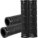 CHUNZEXI 4 PCS Rubber Bike Handlebar Grips | For Kids and Adults, Non-Slip Replacement Handles for Scooter Bars; Fits BMX, Mountain, Cruiser, Tricycle, Balance &amp; ATV