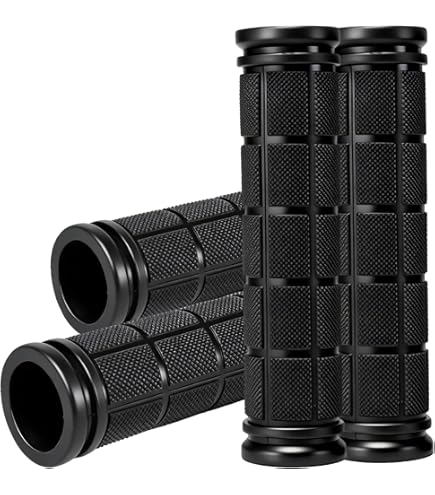 Lowrider Bike Twisted Grips Chrome.Bike Handle Bars Grips : Bike Grips And Accessories : Sports & Outdoors