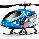 SYMA Remote Control Helicopter, S107H-E RC Helicopter with One Key take Off/Landing, High &amp; Low Speed and Durable Alloy Design, Gift Toy for Kids and Beginners