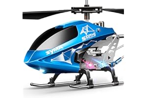 SYMA Remote Control Helicopter, S107H-E RC Helicopter with One Key take Off/Landing, High & Low Speed and Durable Alloy Design, Gift Toy for Kids and Beginners