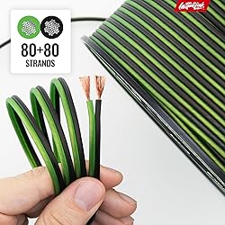 Install Link 16 AWG Gauge Speaker Wire Cable