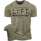 Workout Funny Mens Shirt, Lift-O'Clock, Lifting Gift T-Shirt