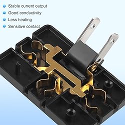 Romeda 3 Pack AC Flat Wall Outlet Extender Flat